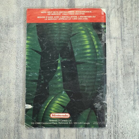 Donkey Kong Country Super Nintendo 1994 SNES Authentic Instruction Manual Only - Picture 4 of 7